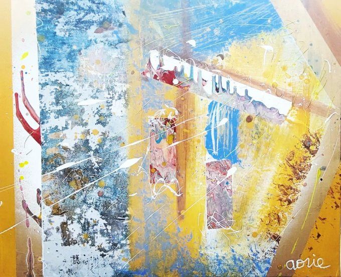 A O R I E - Caroline Cosse - Peintre Abstrait Spirituel